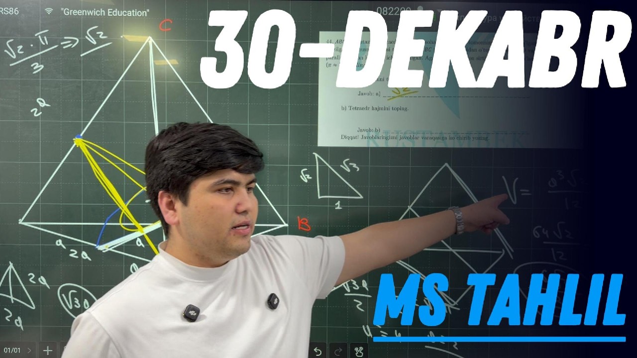 30-DEKABR | 2025 | MS TAHLIL
