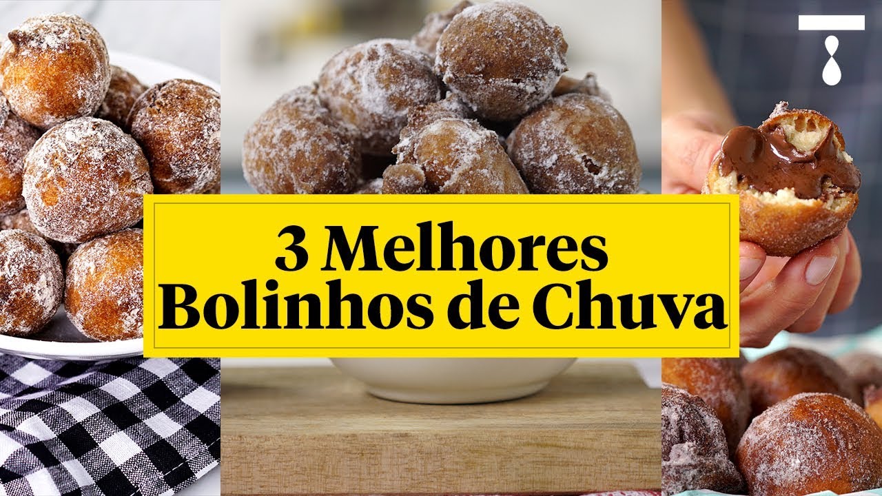 3 MELHORES BOLINHOS DE CHUVA DA TASTEMADE