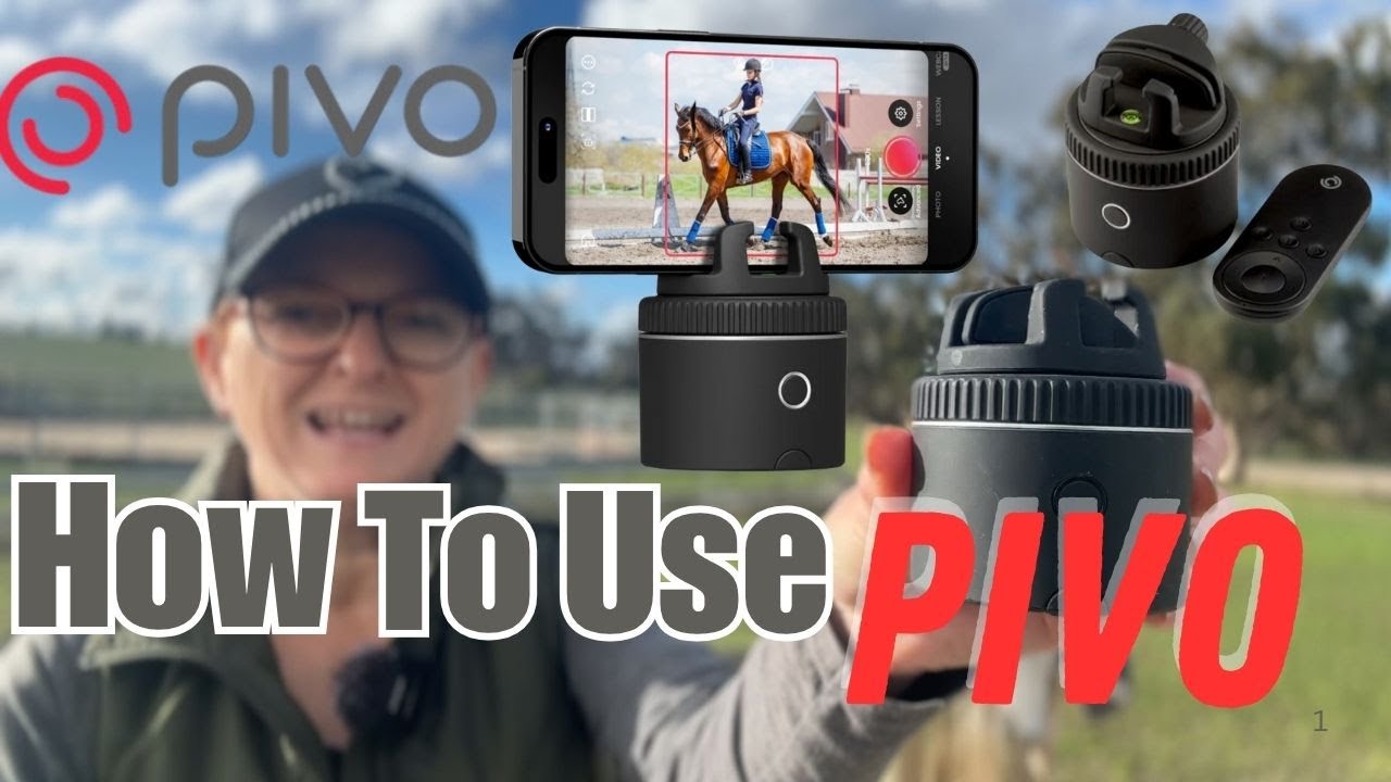 ⭐️ How To Use Pivo for Filming Horseriding #horse #horseridingtraining