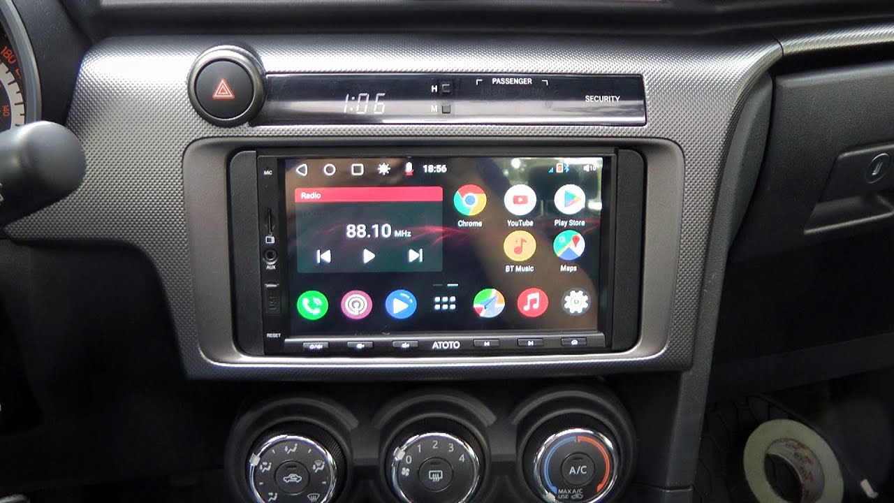 Scion TC (2011-2016): Установка головного устройства ATOTO S8 Pro на Android. Мы сохранили управл...