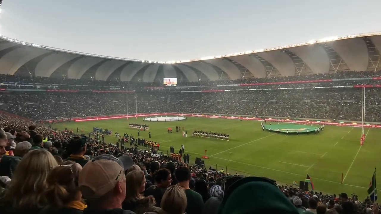 South Africa VS Italy NMB (Port Elizabeth) 12 July 2025 - South African National Anthem