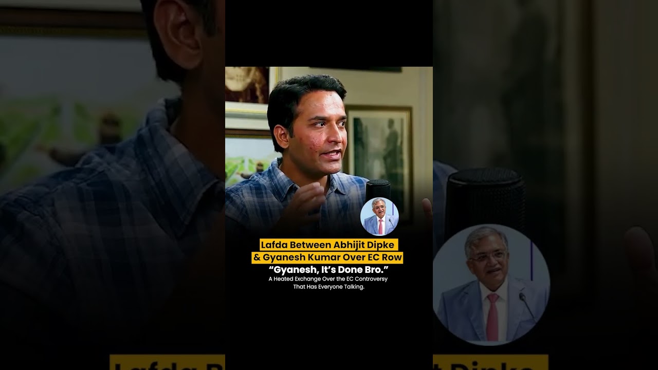 The Election Commission row just got another viral moment. 👀🔥
