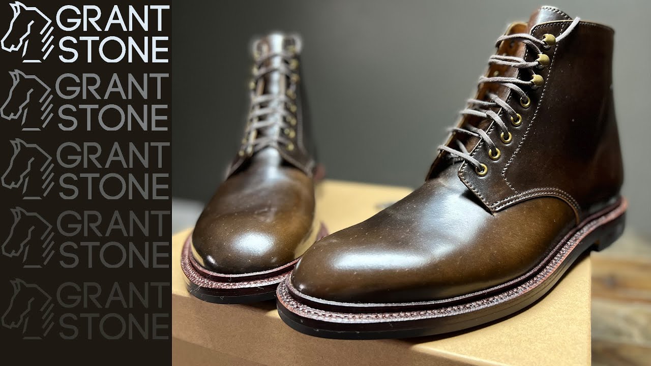 Grant Stone Edward Boot in Maduro Shell Cordovan. Unboxing and Overview | Stuffy Un-Stuffed