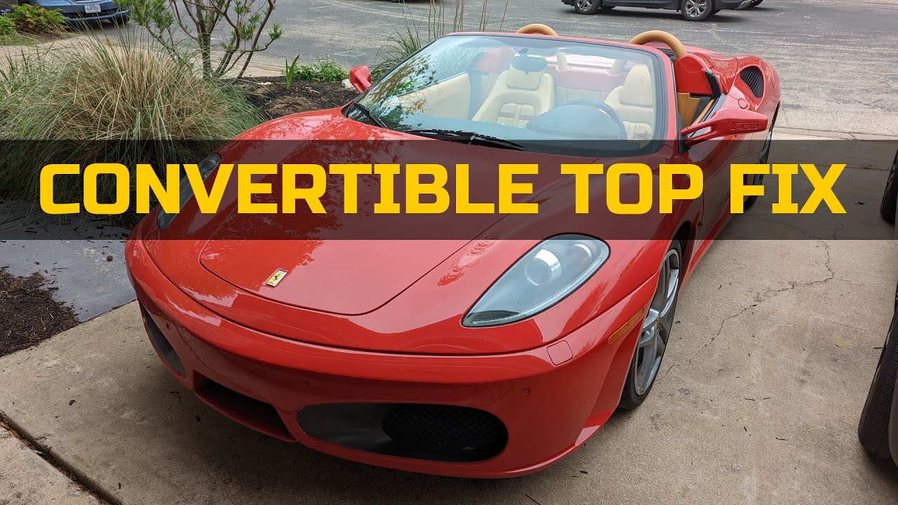 Fixing the Ferrari F430 Turderia Fuel Pump Leak and Convertible Top