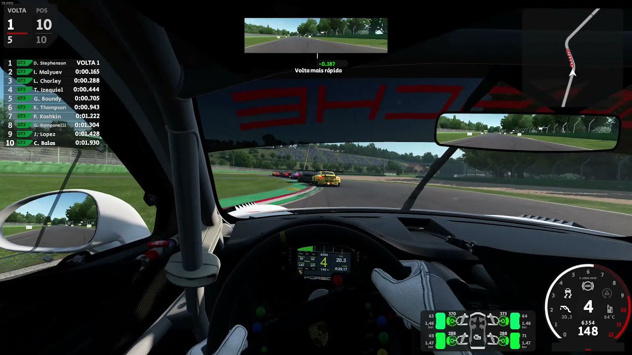 Porsche 911 GT3 tem um som sem igual no ASM2