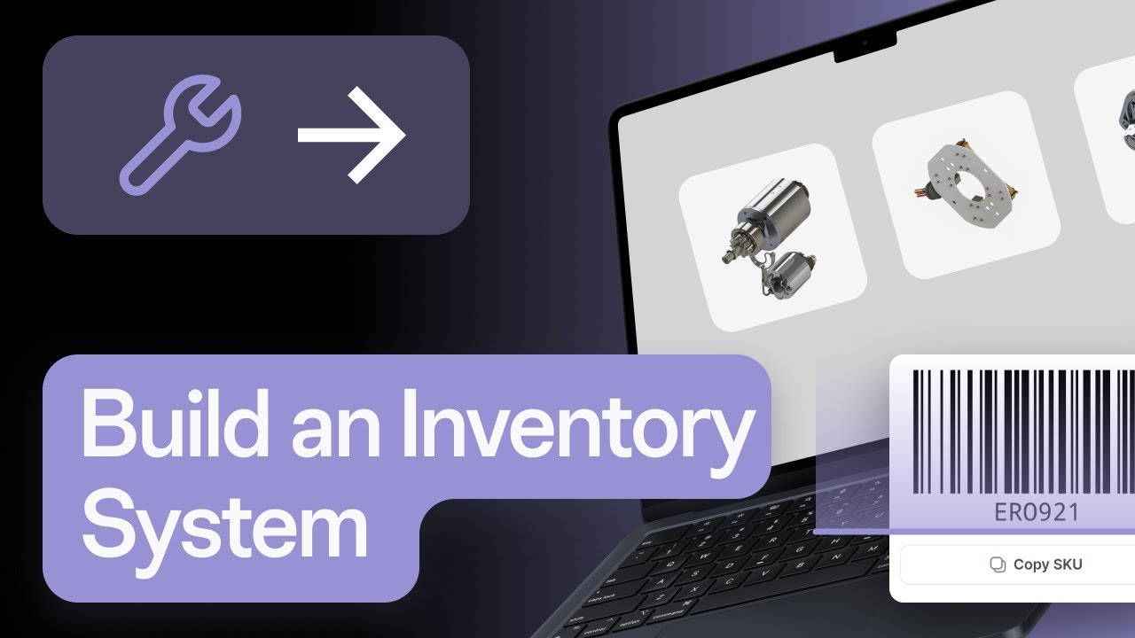 How to build a custom Inventory Management System | Glide Apps Tutorial | No Code