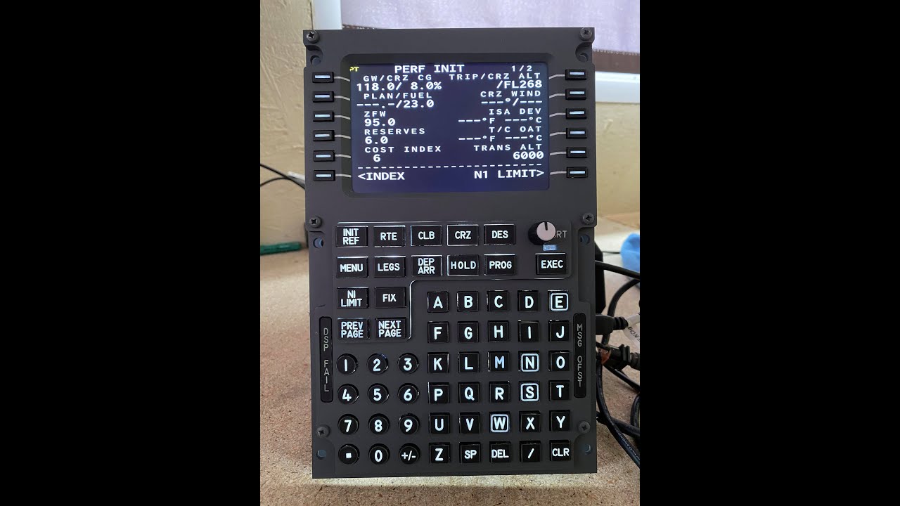 737 home sim build - cockpit sim parts fmc review and build Part 2
