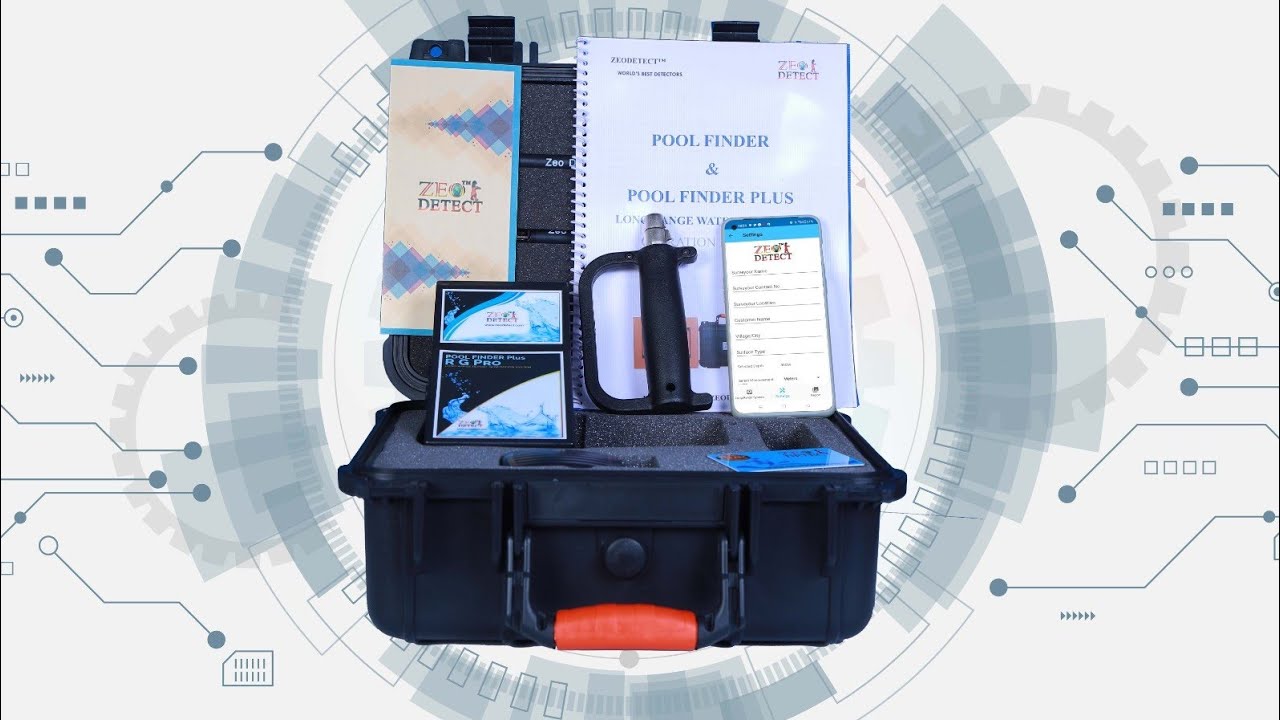 2023 ZEO DETECT POOLFINDER PLUS RG Pro Report Generation Water Detector / WATER DETECTORS