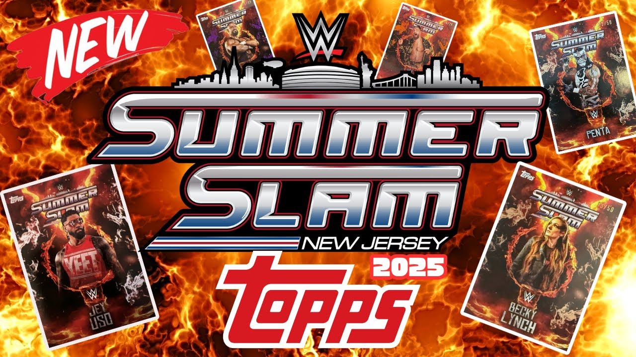 Ripping NEW Topps WWE SummerSlam 2025 Packs!💥