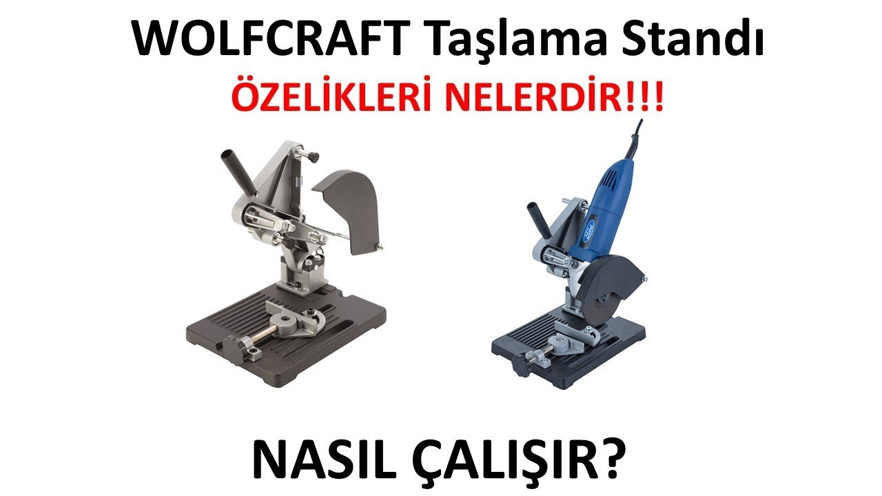 Wolfcraft Taşlama Standı #reklam