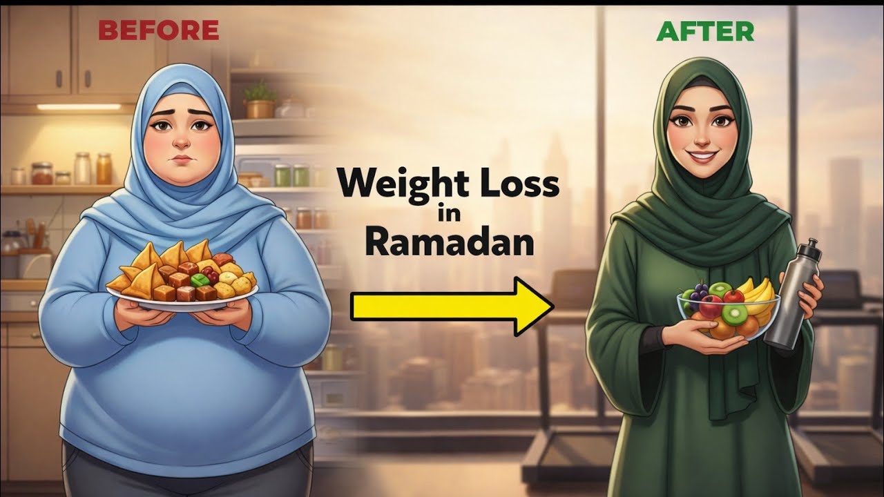Why Your Weight Increases in Ramadan | Islamic Motivation | Grace in Growth 