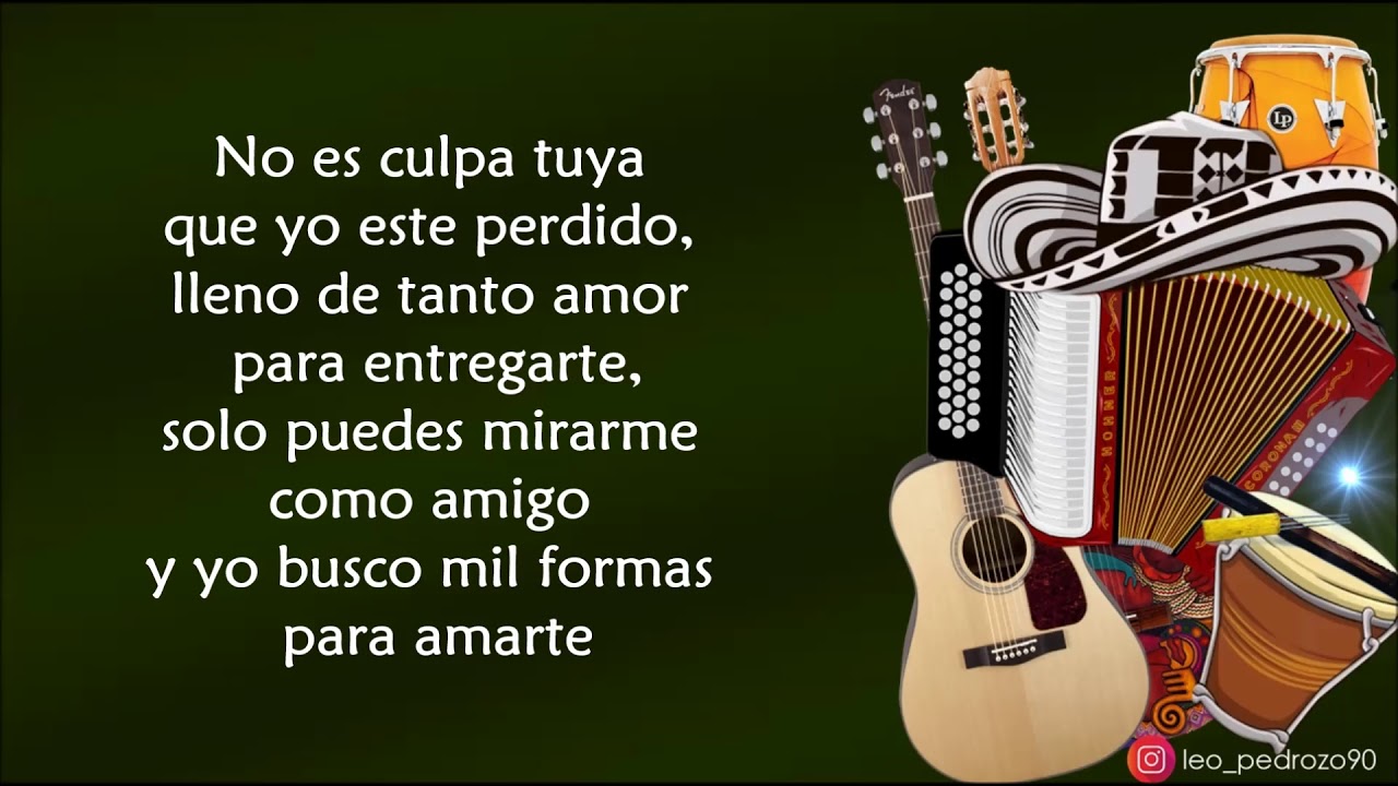 Tu Norte Soy Yo, Fabi&aacute;n Corrales - Letra