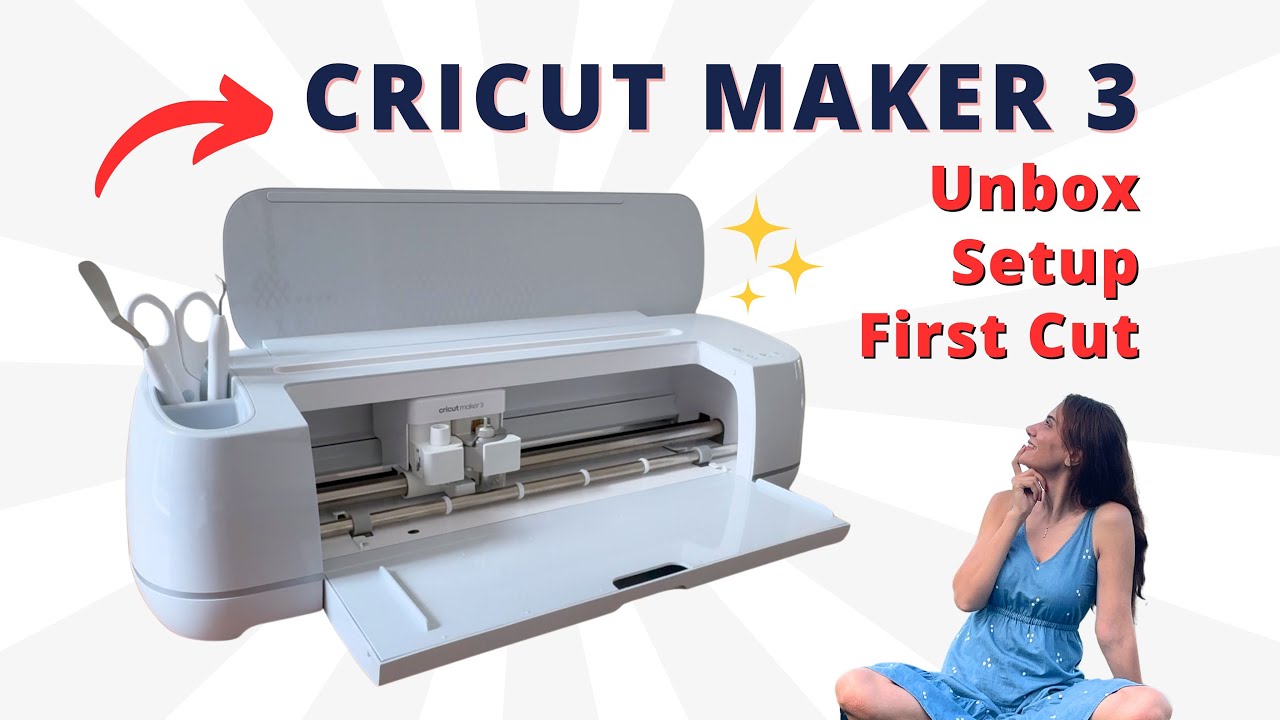 Cricut Maker 3 for Beginners | Unbox, Setup, & First Cut |