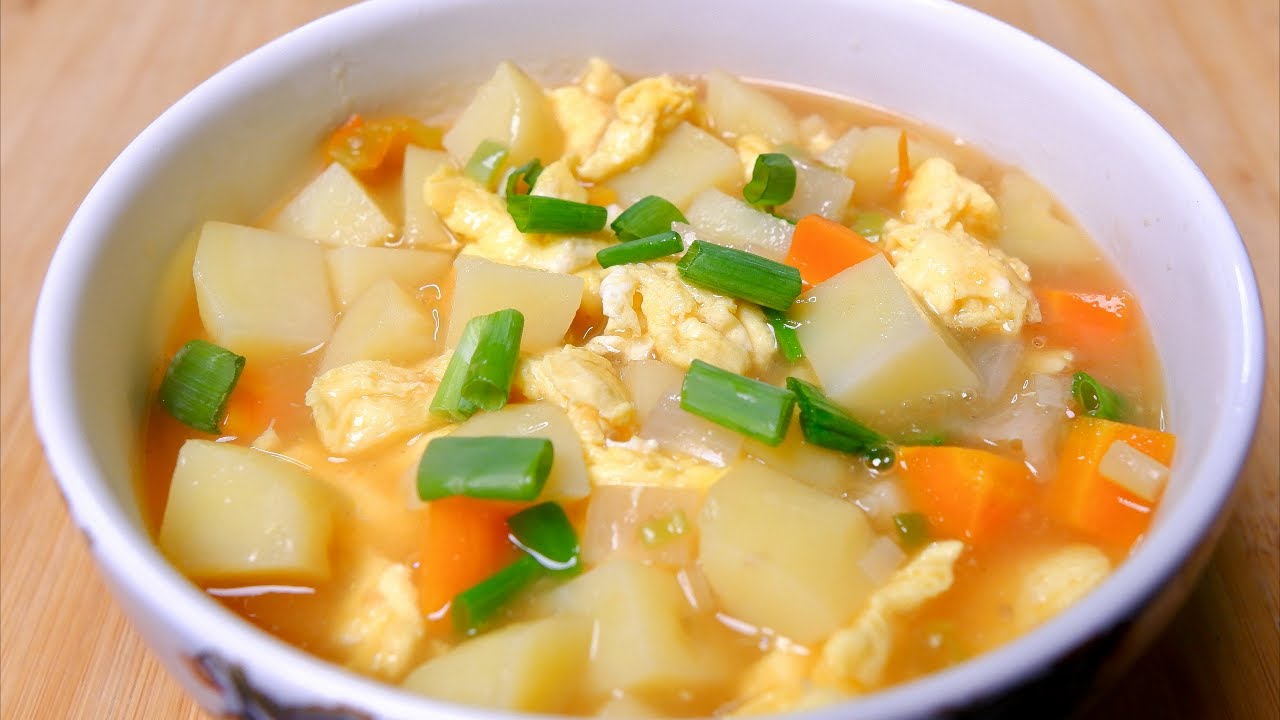 Яйца, картофель и морковь — вот что делает суп вкусным :: Вкусная еда
