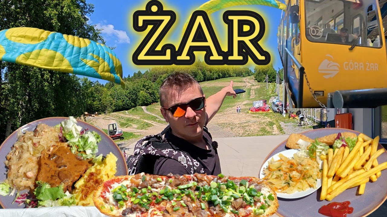 Restauracja w górach z pięknym widokiem na Beskidy