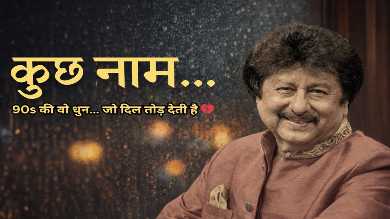 कुछ नाम… | 90s Sad Ghazal | दिल को छू लेने वाली ग़ज़ल | EhsaasVerseAI