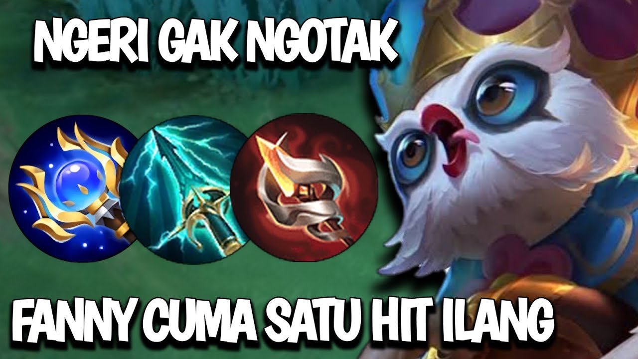 BUSET FANNY CUMA 1 HIT PINGSAN DAMAGE PALING GAK LOGIS‼️DIGGIE DAMAGE BUILD 2026 