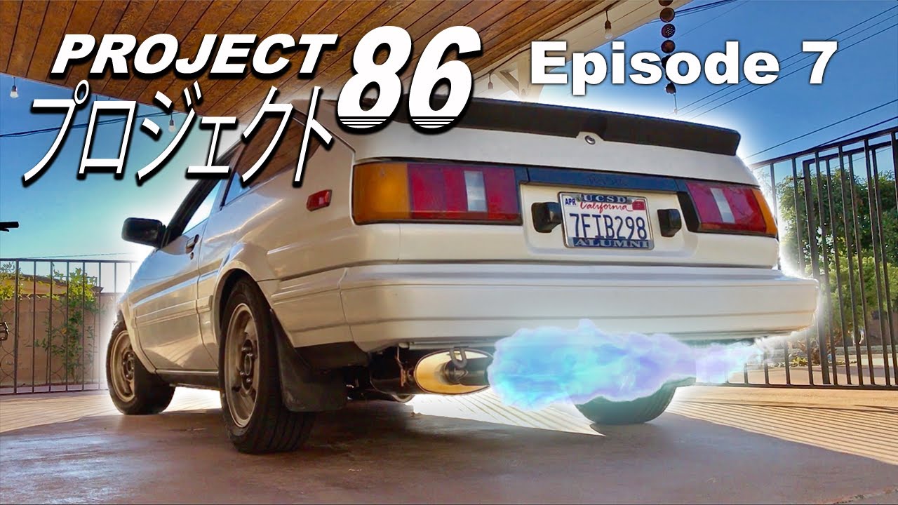 The AE86 Gets a New Exhaust! Fujitsubo Legalis R + Catalytic Converter - Project 86: Episode 7