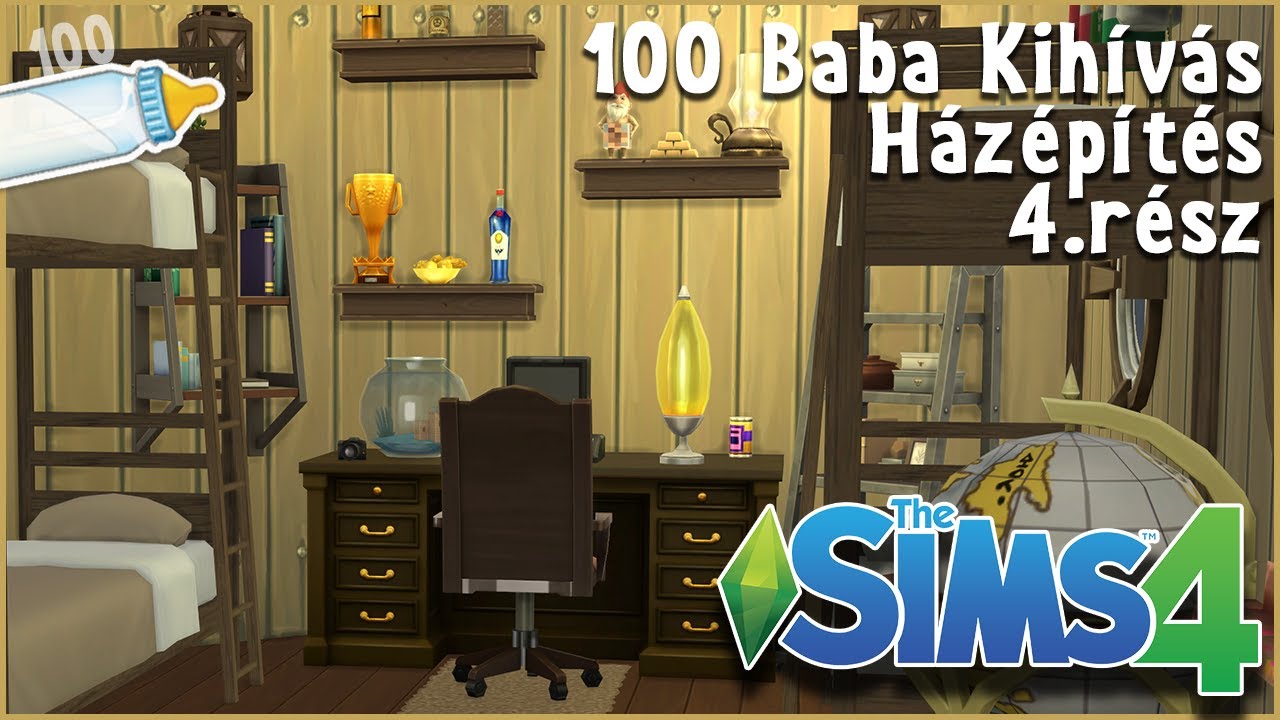 Menő Hajós Tiniszoba! - 100 baba kihívás házépítés - 4. rész