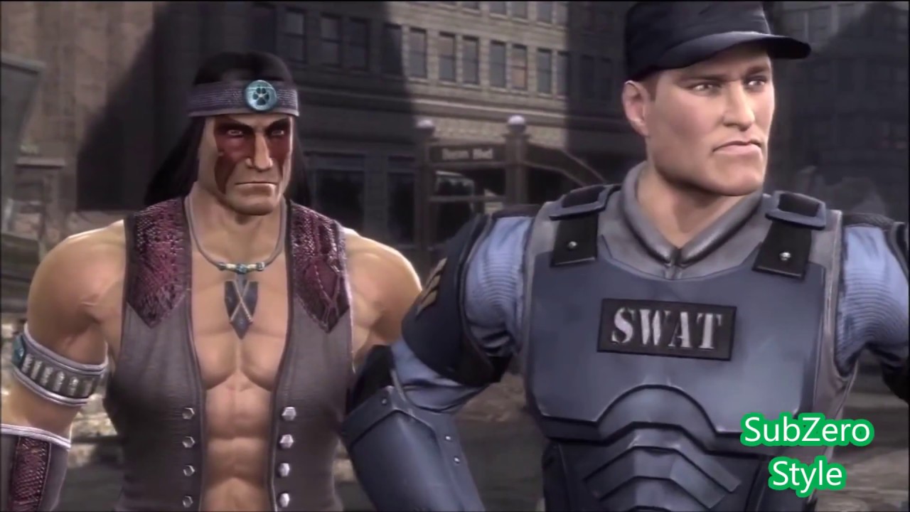 Mortal Kombat 9 - Kabal es quemado vivo y curado