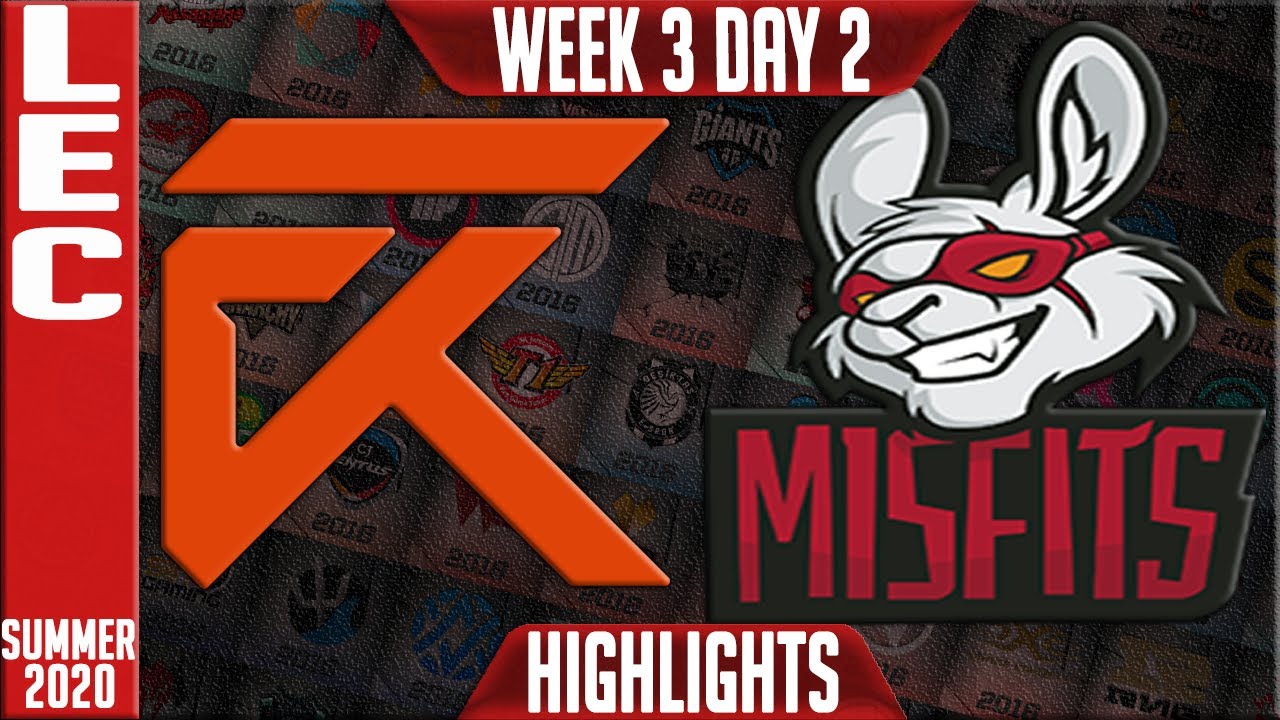 XL vs MSF Highlights | LEC Summer 2020 W3D2 | Excel vs Misfits Gaming