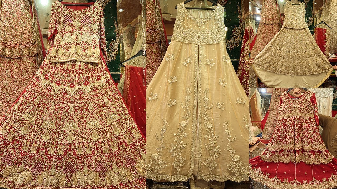 Barat and Walima Bridal Dresses From Anarkali Bazar | Ayesha N