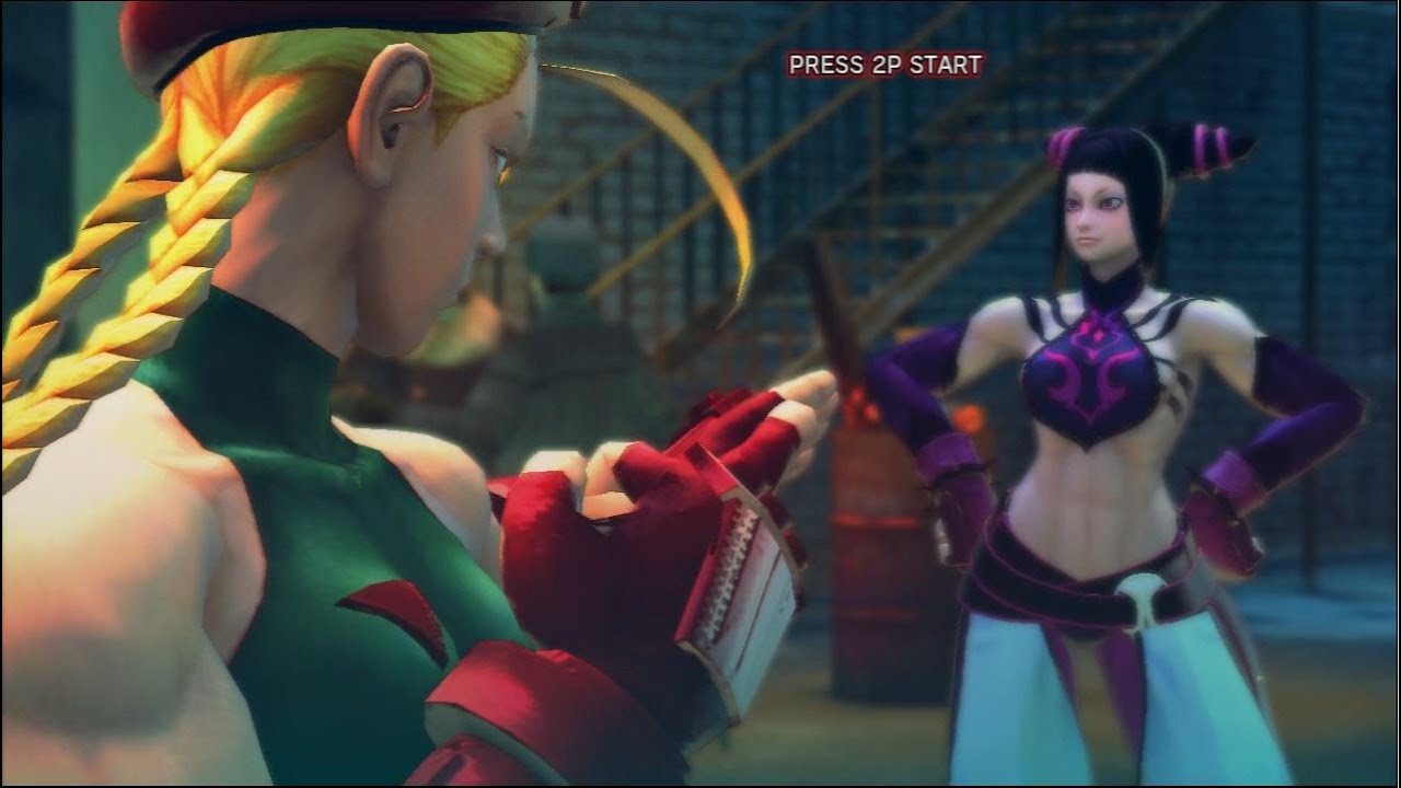 Ultra Street Fighter IV — Кэмми против Юри (Rival Battle) | Геймплей PS3