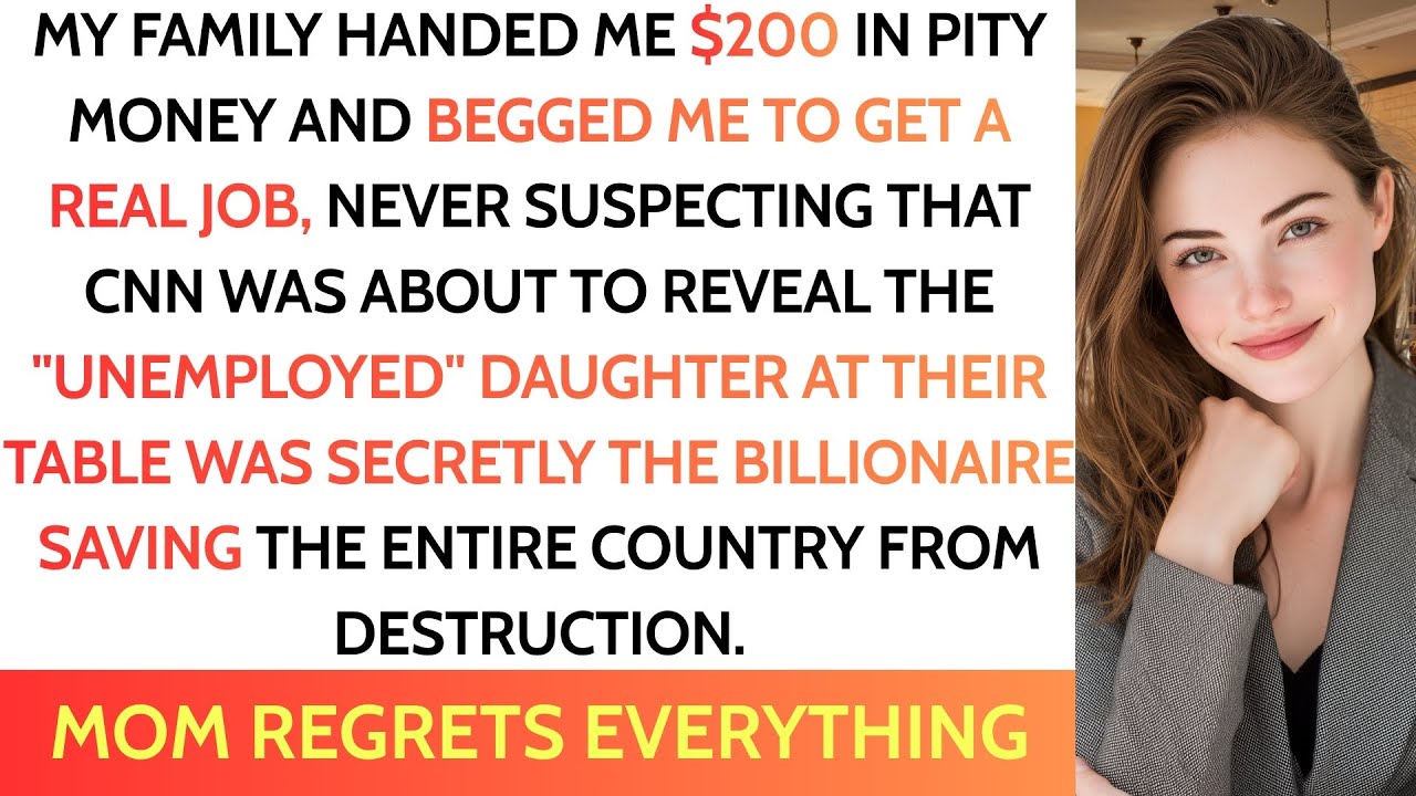 Mom Told Everyone I Was “Still Job Hunting” — Then CNN Ran a Special on Me