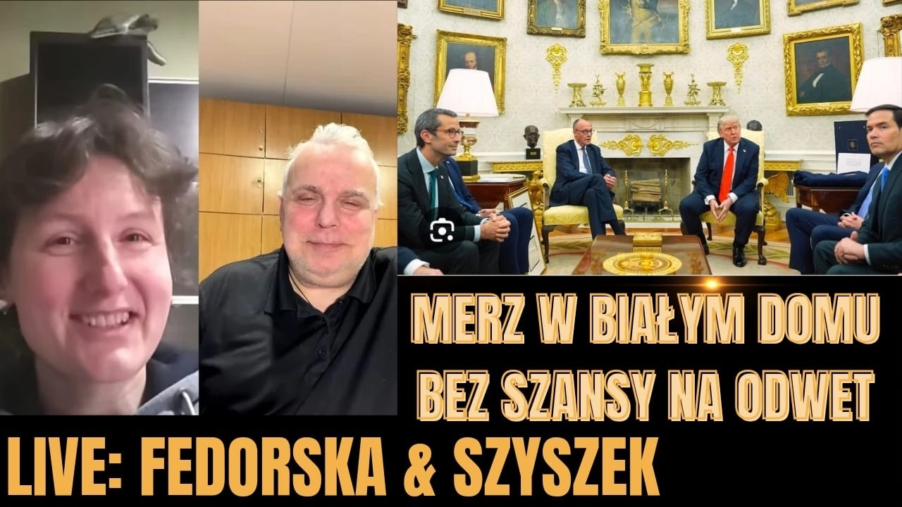 Merz w Białym Domu, ograny  jak zagubione dziecie. Live Szyszek i Fedorska