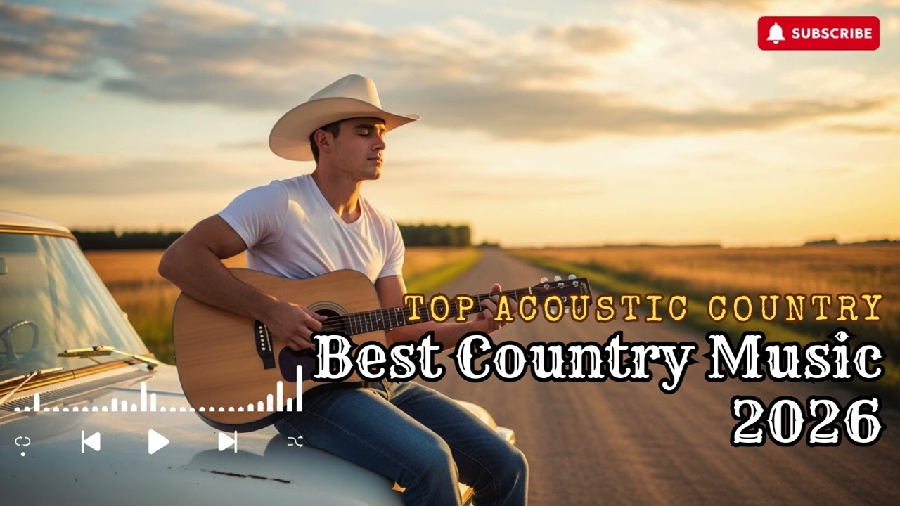 Soft Acoustic Country Guitar Music with Americana Feel