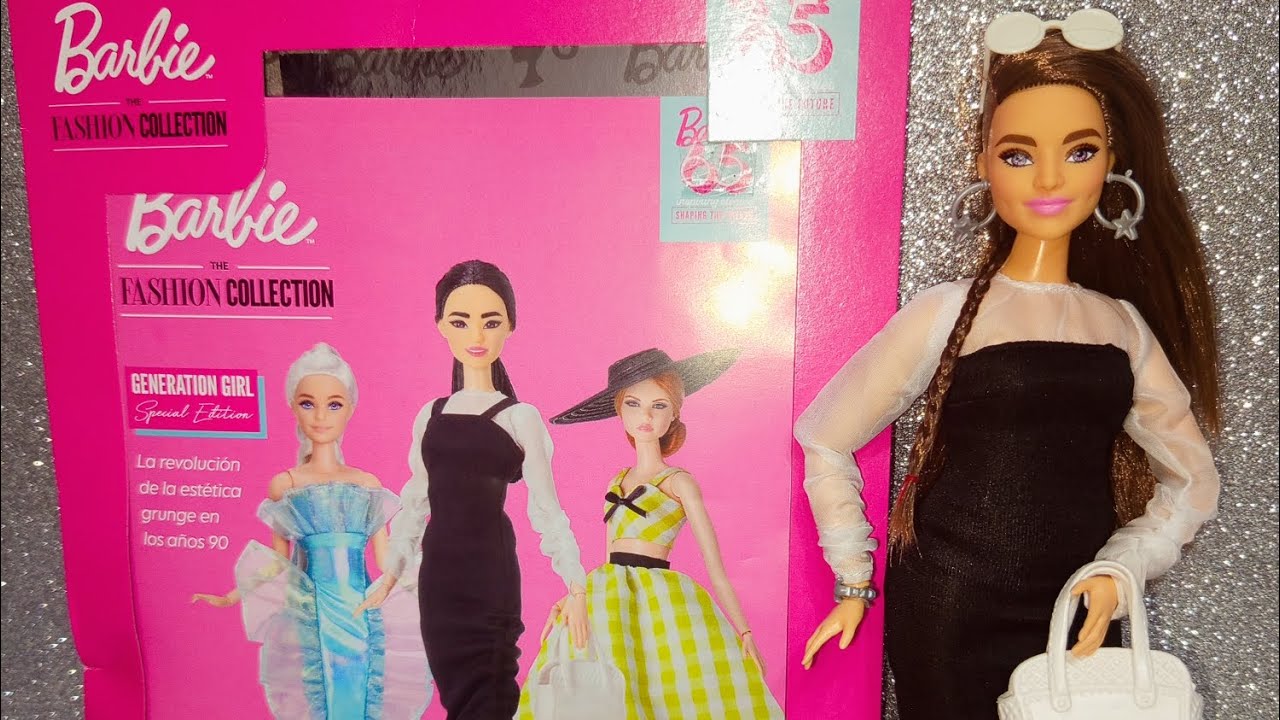 BARBIE The Fashion Collection N° 17 - GENERATION GIRL Special Edition 🤍🖤#barbie#mattelbarbie#rba