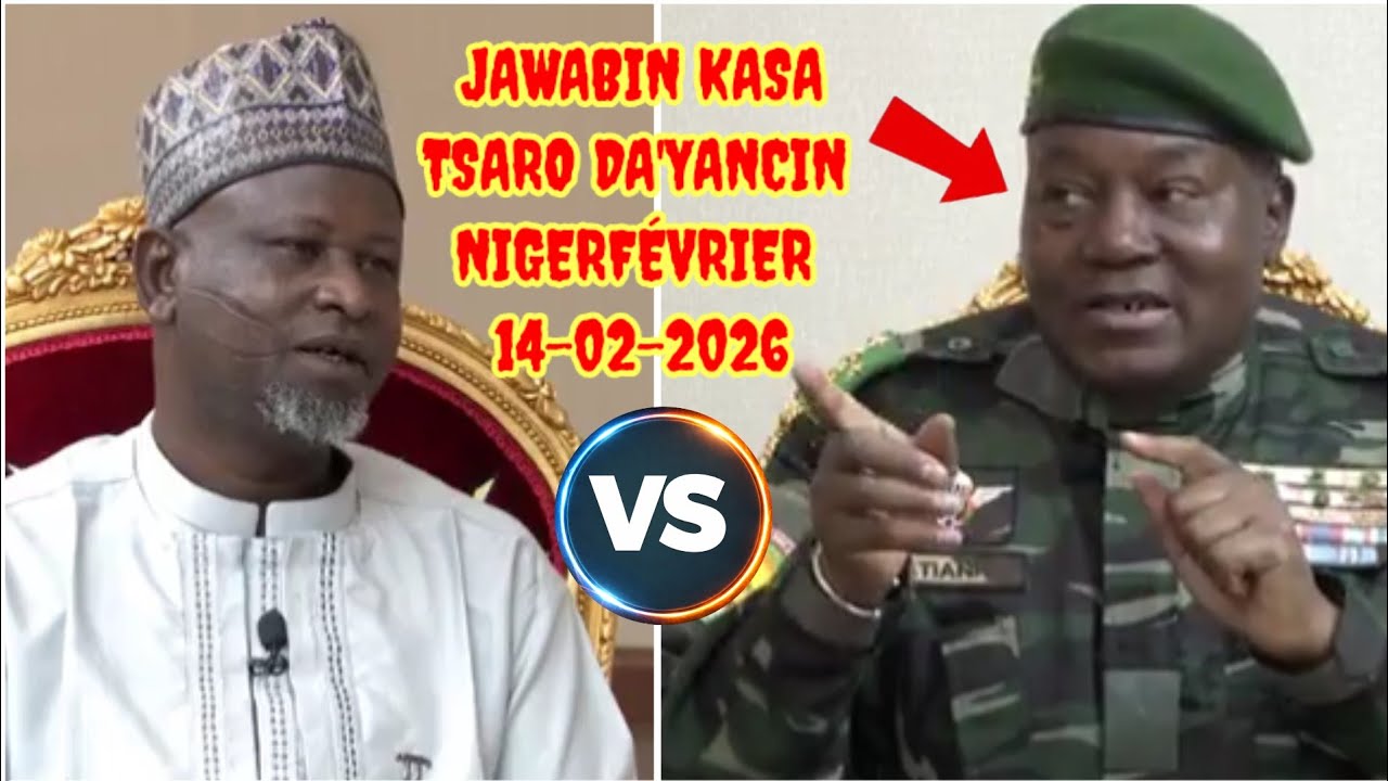 JAWABIN KASATSARO DA'YANCIN NIGER 🇳🇪 HAUSA/FÉVRIER 14-02-2026