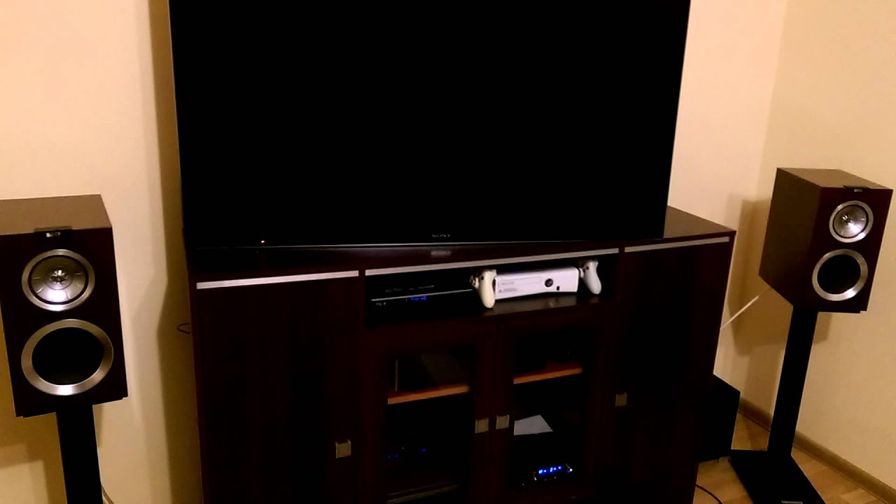 Audio-GD NFB 28 with Amanero KEF R300 NAD C356 Tuning Daphile PC