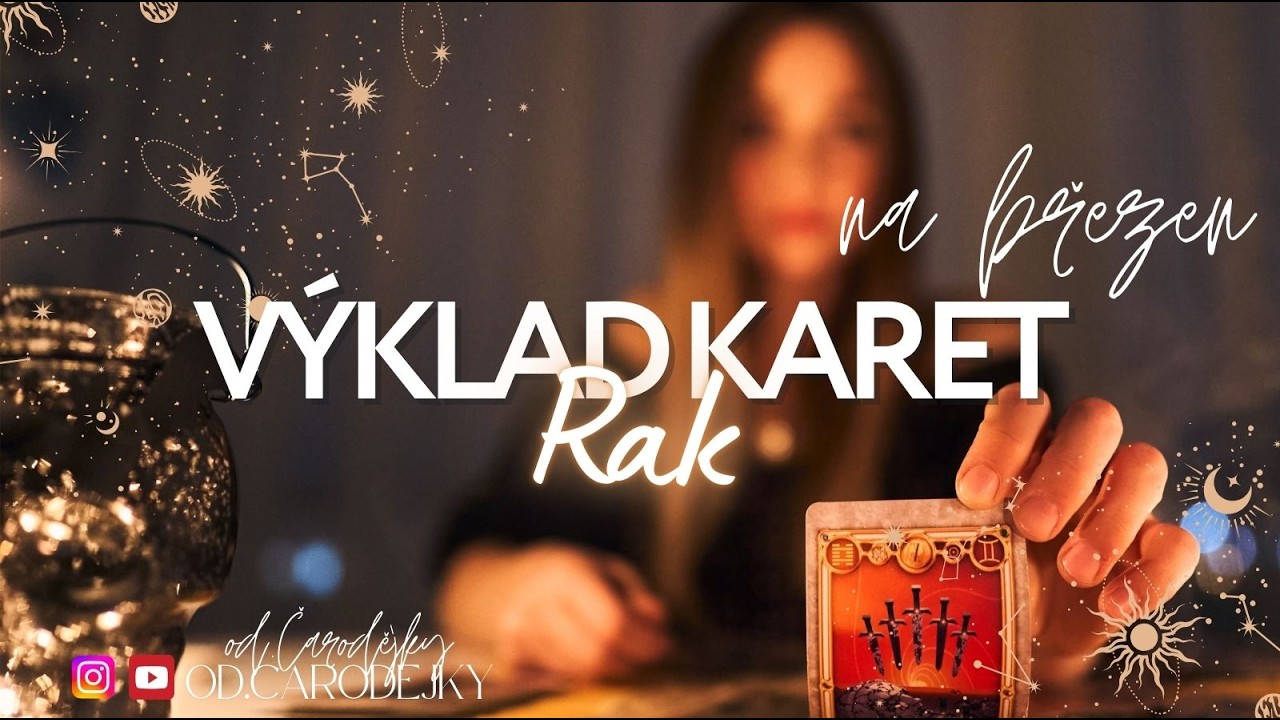 Rak ♋ březen / expanze / #vykladkariet #tarot