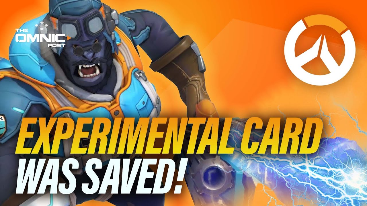 The Creator experimental card in Overwatch was saved!