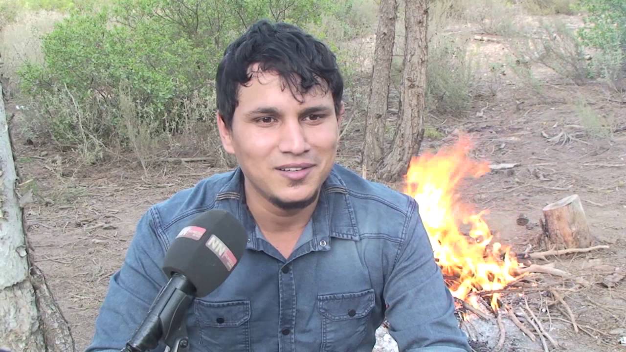 تقرير عبد الحميد دواجي روبورتاج المنشد حمزة مزيان منشد  مسابقة حناجر من ذهب قناة نوميديا tv