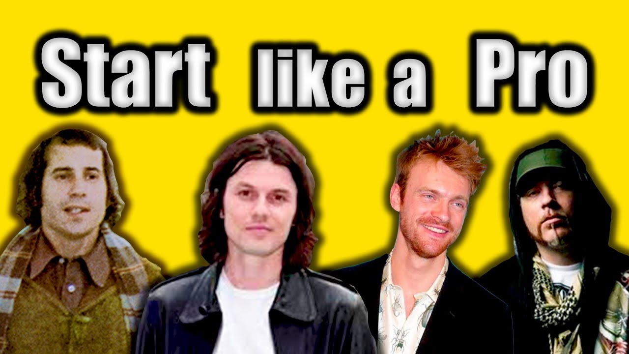 WRITING A SONG (the most common way to start)