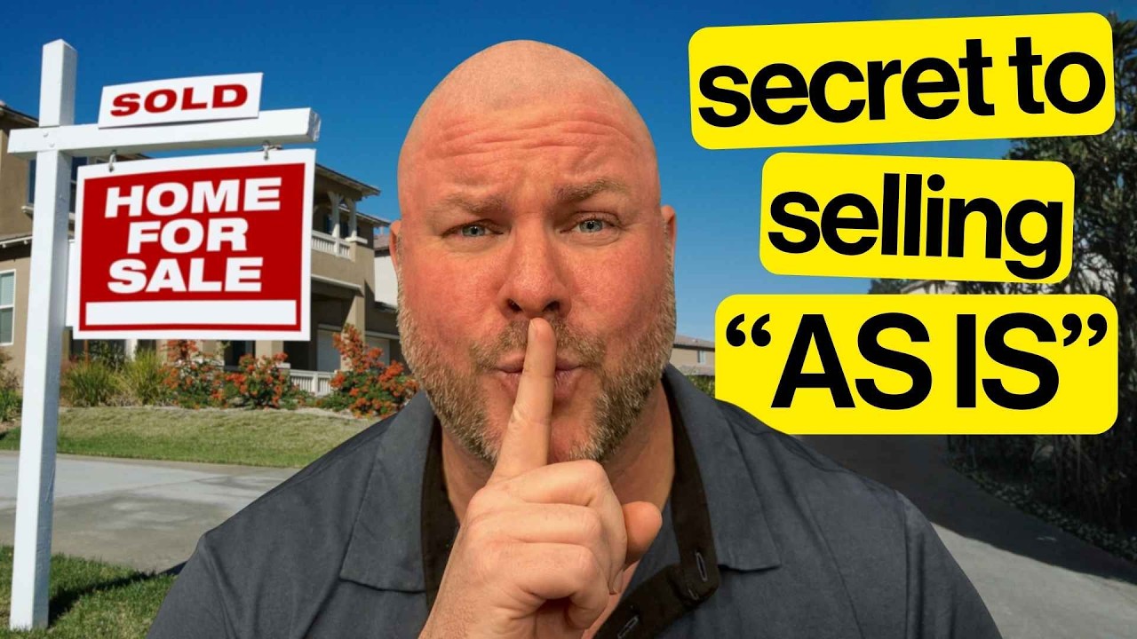 Selling As-Is Doesn't Mean Your Home is Broken