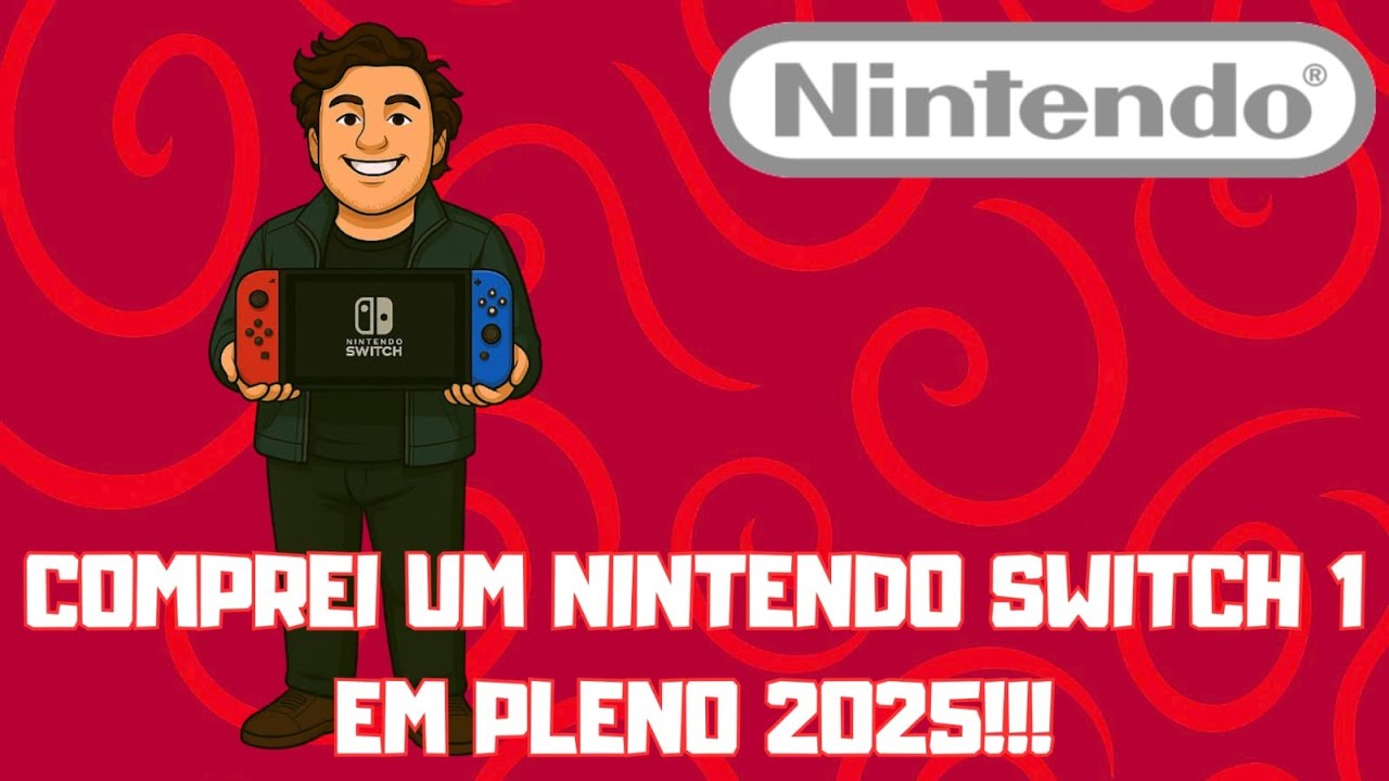 O PRIMEIRO NINTENDO SWITCH DESBL0QUEADO AINDA É UMA DAS MELHORES COMPRAS EM 2025! (comprei um!)