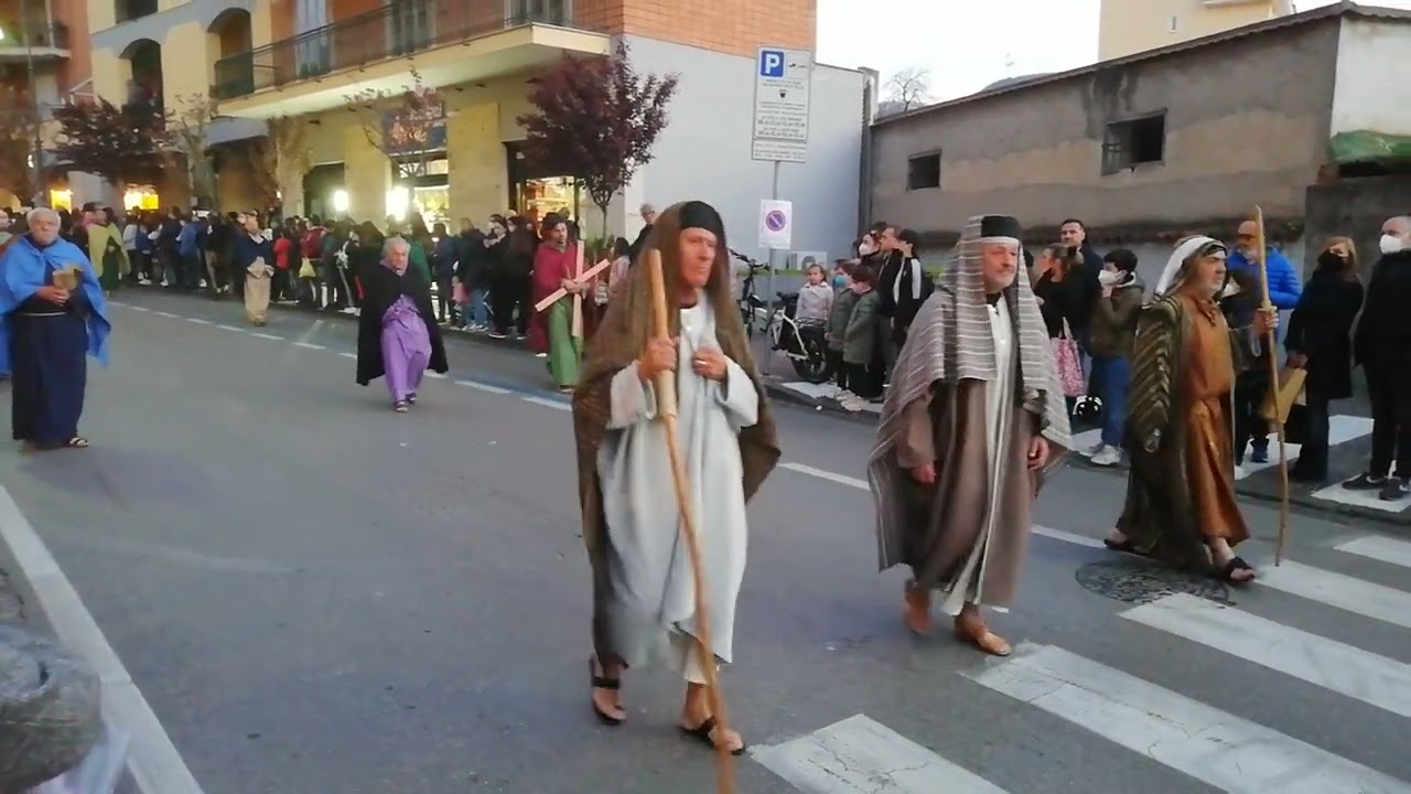 Processione Piano di Sorrento 13 aprile 2022- rappresentazione storica 84 (Irolla)