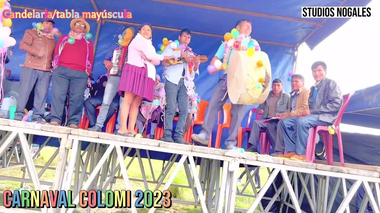 Carnaval 2023 Colomi - Concurso de taquipayanaku en candelaria tabla Mayúscula