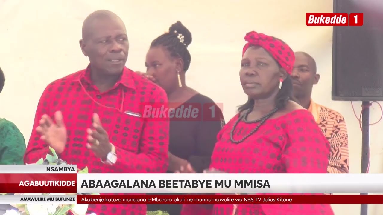 Agabuutikidde Okukuza Olunaku lwa baagalana Abafumbo beetabye  mu Misa bakubiriziddwa  okukuuma obuf