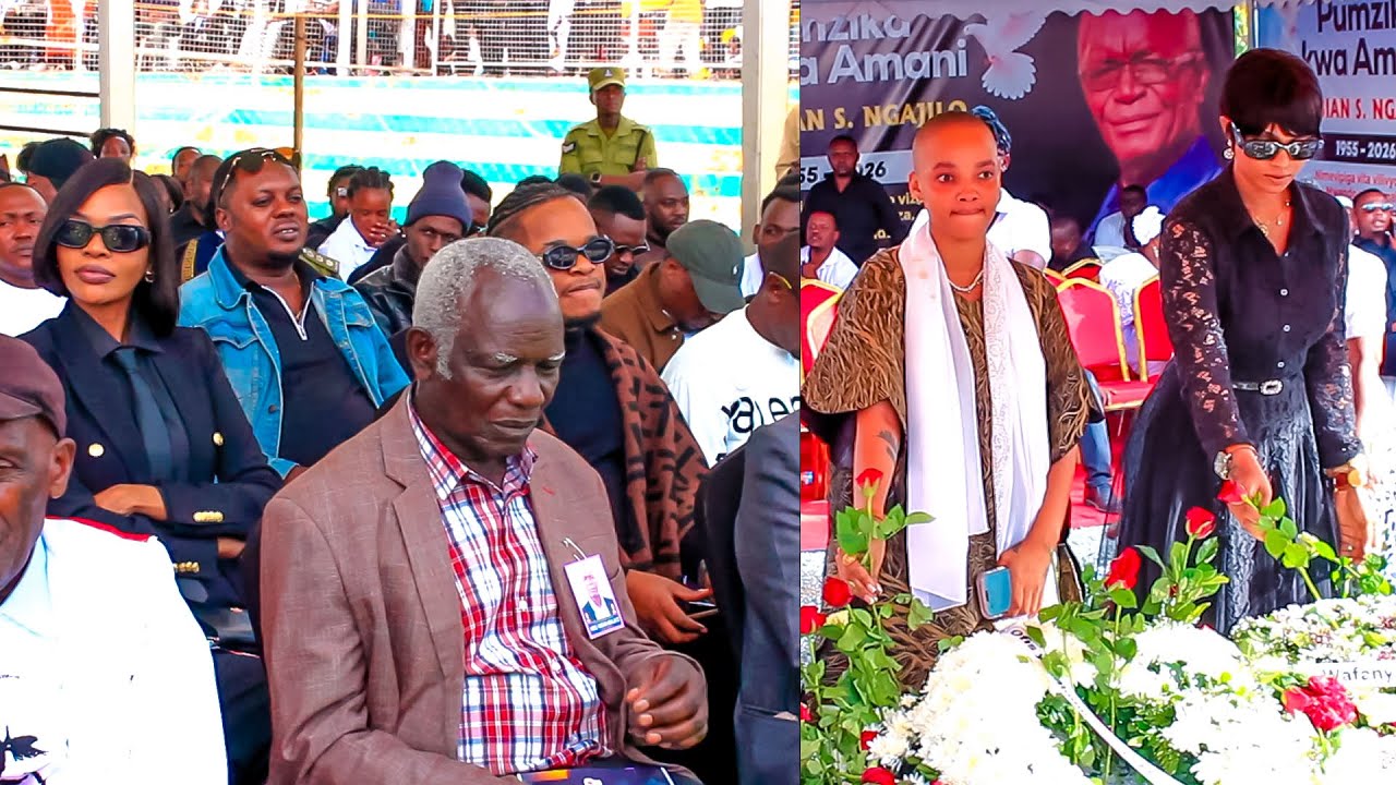 WHOZU,TUNDA,LULU DIVA NA WEMA SEPETU USO KWA USO KWENYE MAZISHI BABA WA VUNJA BEI IRINGA/