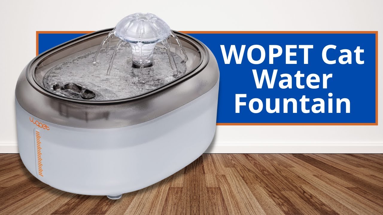 WOPET Cat Water Fountain