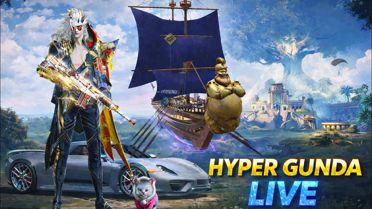 HYPER GUNDA LIVE  CONTINUE CHICKEN PE CHICKEN AAJ HOGA PROMOTION MATCH  #bgmi #pubgmobile #live