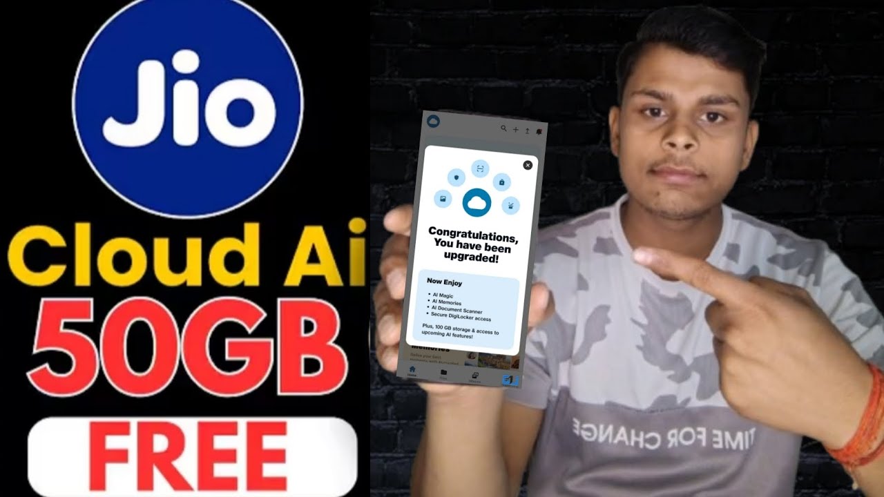 50GB FREE ON JIOAICLOUD #JioAiCloud #deaf #deafcommunity 