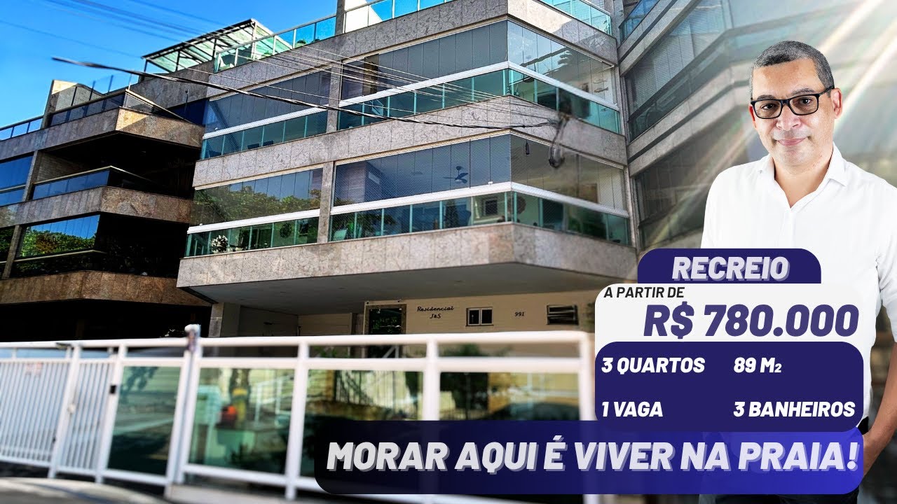 Apartamento no Recreio, colado na praia - Tour completo