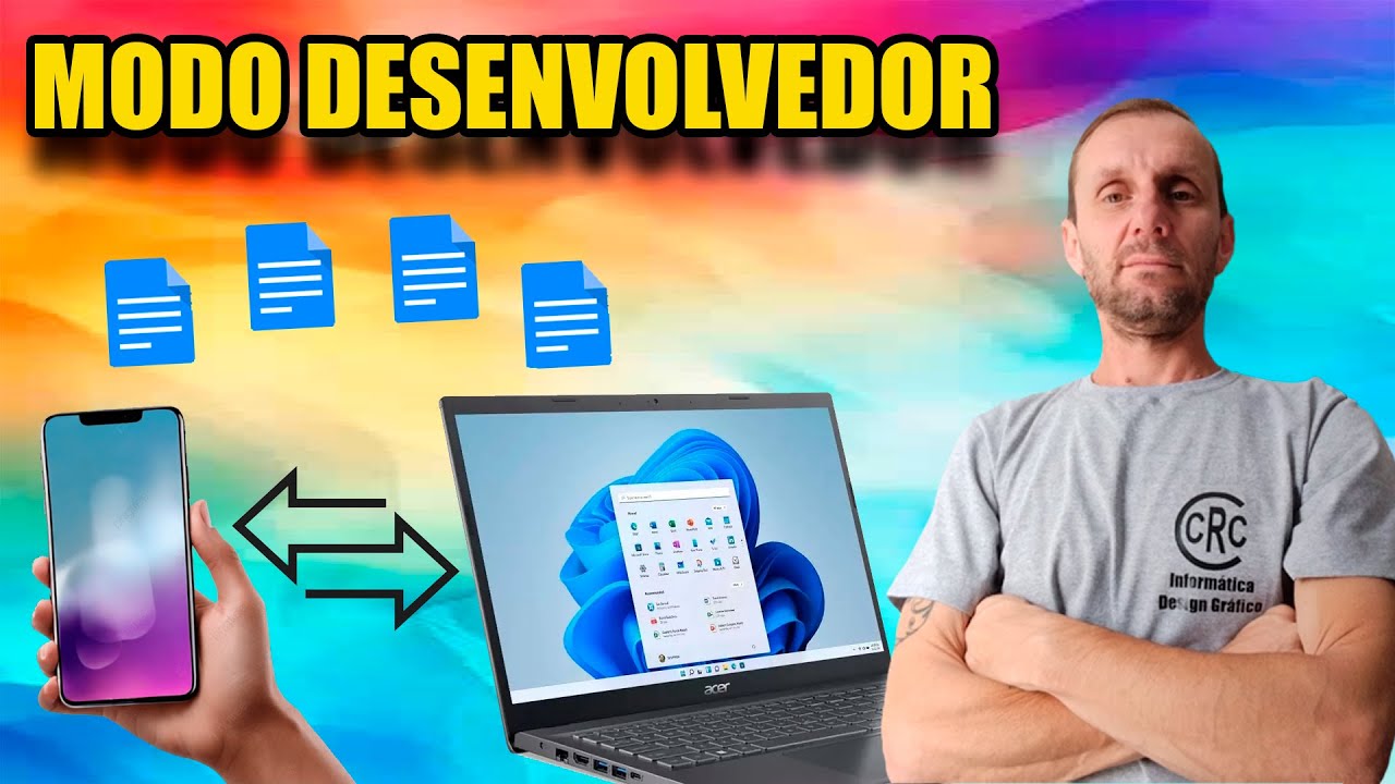 Como TRANSFERIR ARQUIVOS do CELULAR para o NOTEBOOK/PC - SUPER SIMPLES / #motorola  #g54 #windows