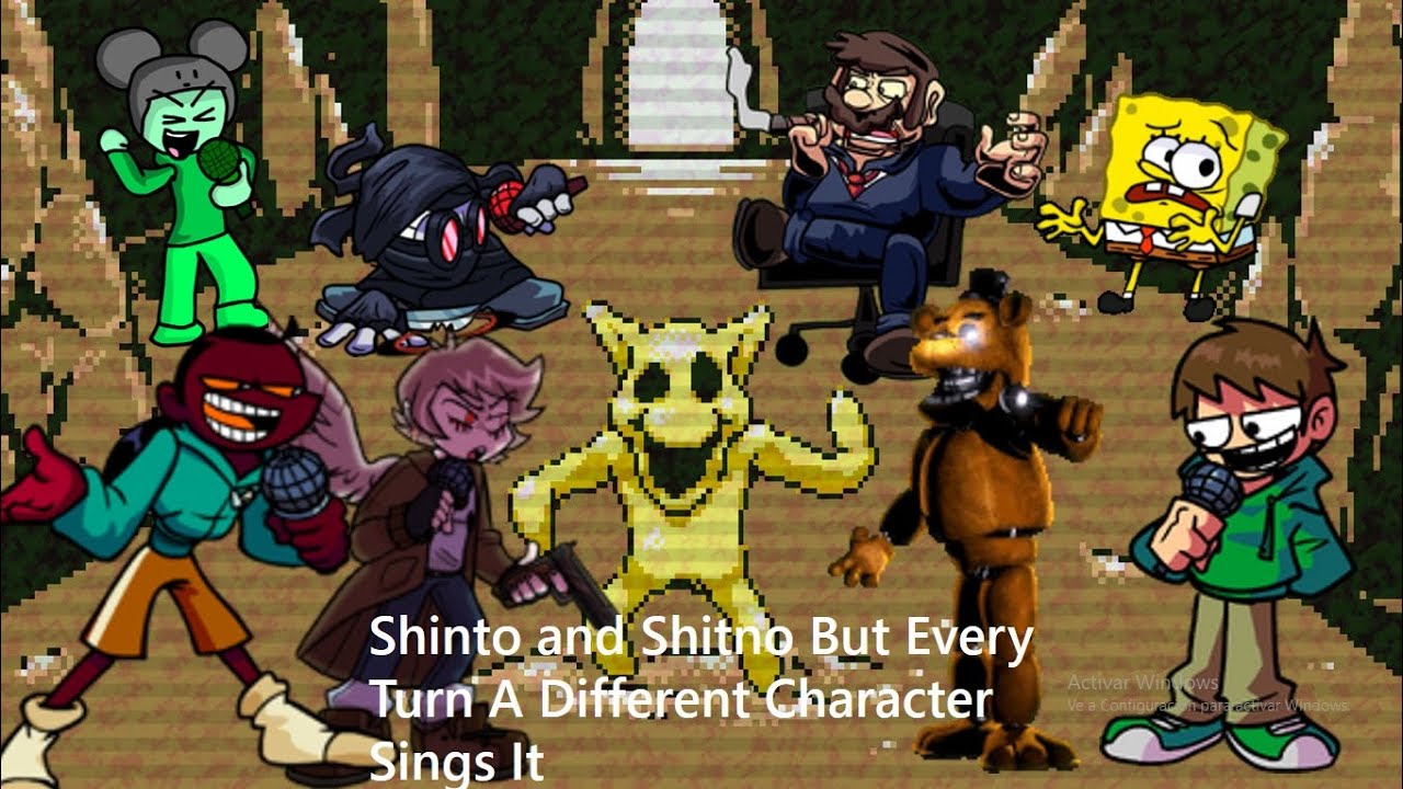 Shinto And Shitno But Every Turn A Different Character Sings It