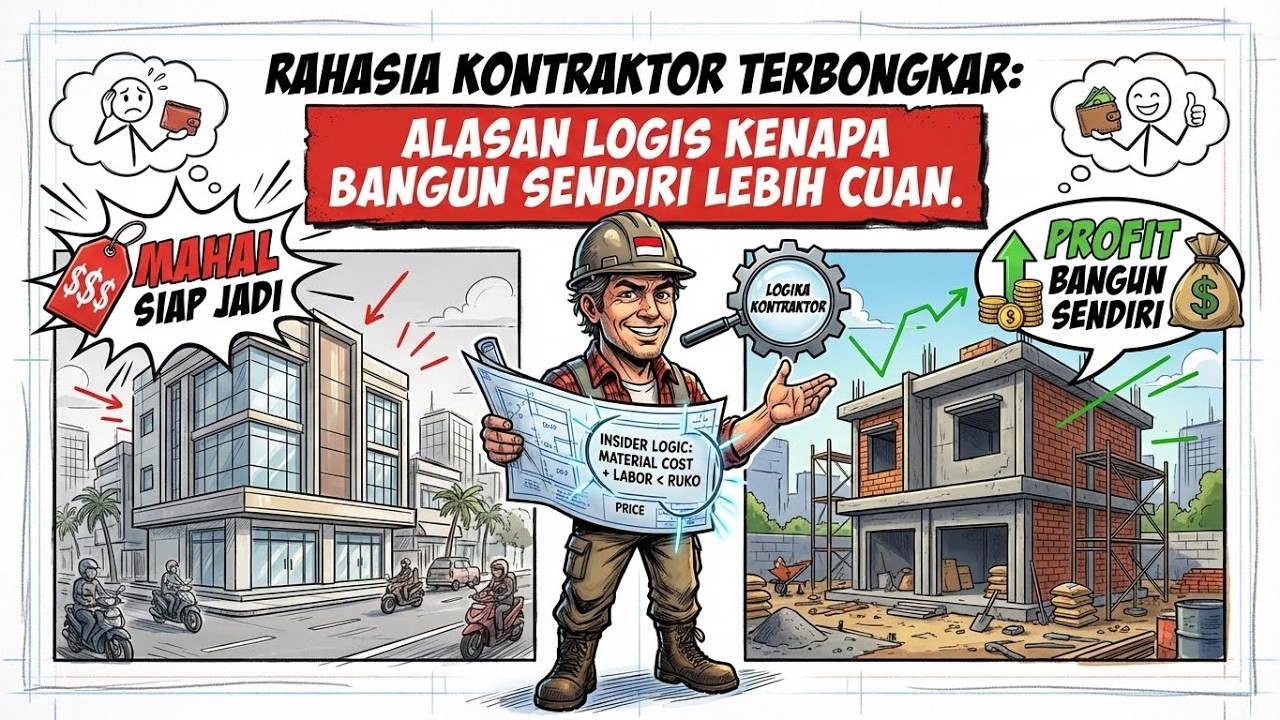 Beli Ruko Jadi? Selamat, Anda Baru Saja Menyumbang Margin 60% Ke Developer!